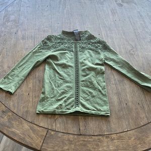 Green Bebe top size small